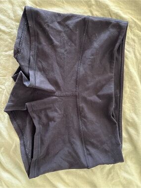 Lululemon Black Performance Stretch Shorts